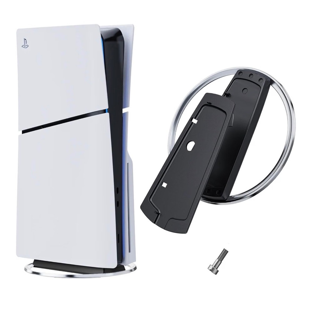 NEW Sealed Vertical Stand for PS5 PS5 Slim PS5 Pro Black Metal Console Stand